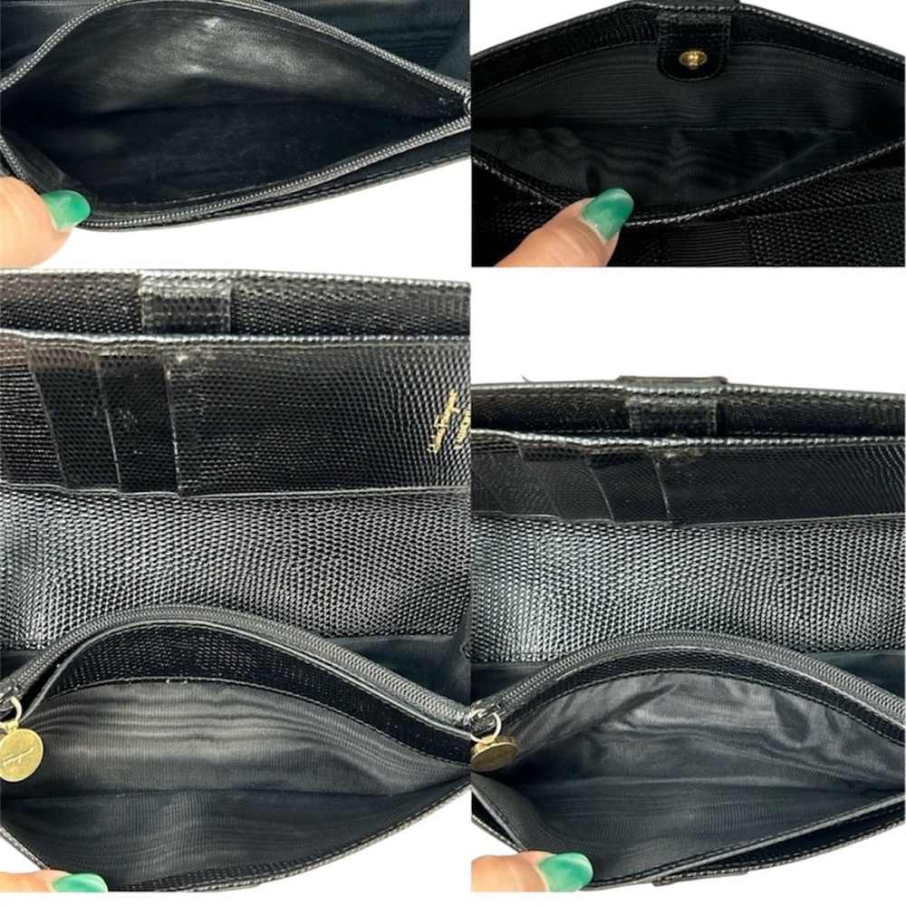 Salvatore Ferragamo Vara Bow Continental Wallet Retail $899.00 with COA - Picture 5 of 9